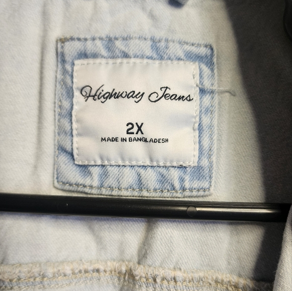 Distressed Light Blue Denim Shirt - Picture 3 of 3